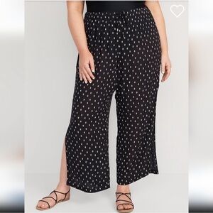 Old Navy lightweight wide leg cover up pants